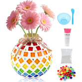 Mosaic Vase Craft Kit – DIY Handmade Project